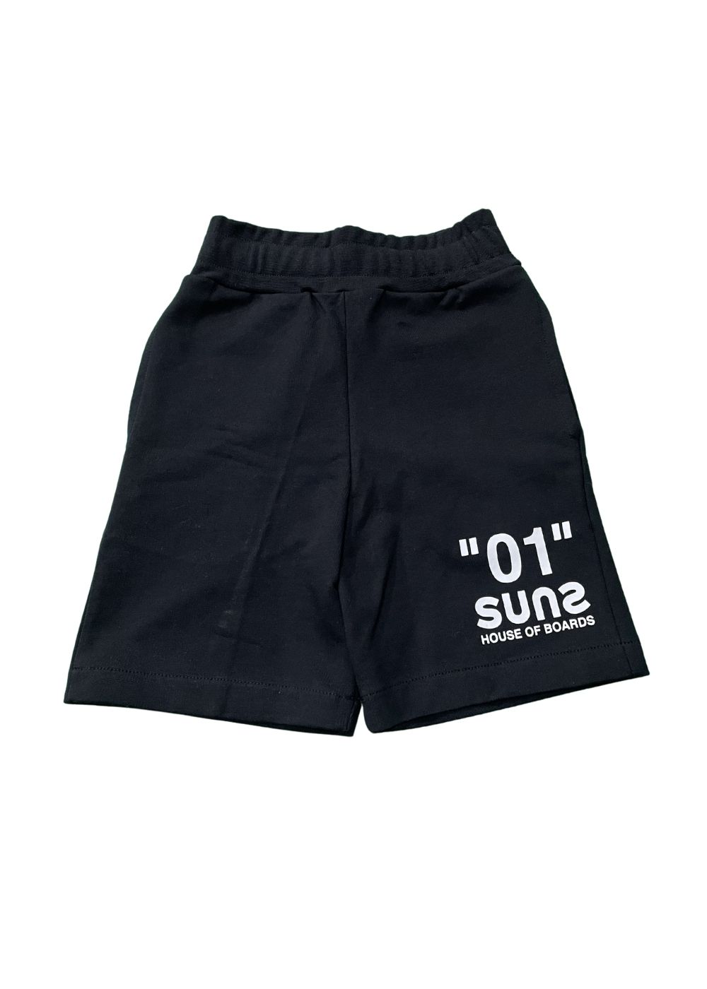 Featured image for “SUNS SHORTS NERO STAMPA”