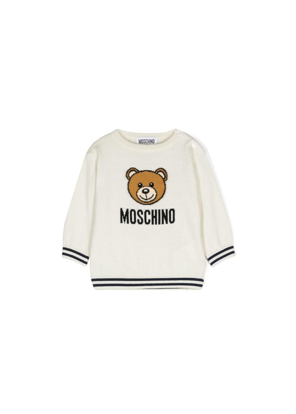 Featured image for “Moschino Maglione Teddy Bear con Ricamo”